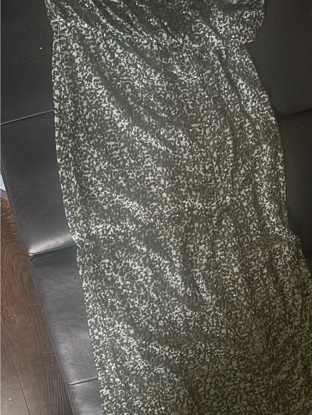 Alex Evenings smokey blue Sequin Evening Dress - Picture 5 of 5